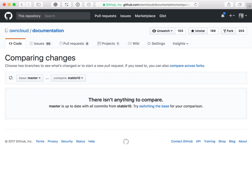 git compare two branches git compare two branches