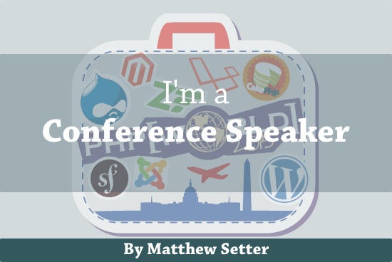 I'm a Conference Speaker
